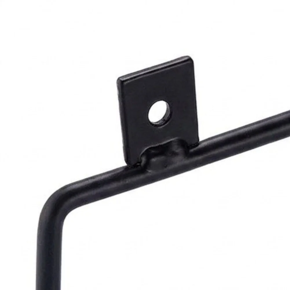 Steel Hose Holder Wall Mounted for Garden Garage and Shed Use - Reliable Hose Storage Solution with Solid Iron Build