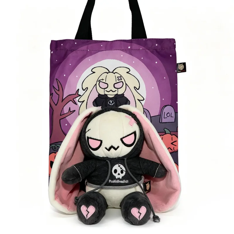 Plushie Dreadfuls Bunny Plush Toy Gothic Rabbit Stuffed Doll Christmas  Halloween Gift Trixie Noel Home Decor Collectible Soft