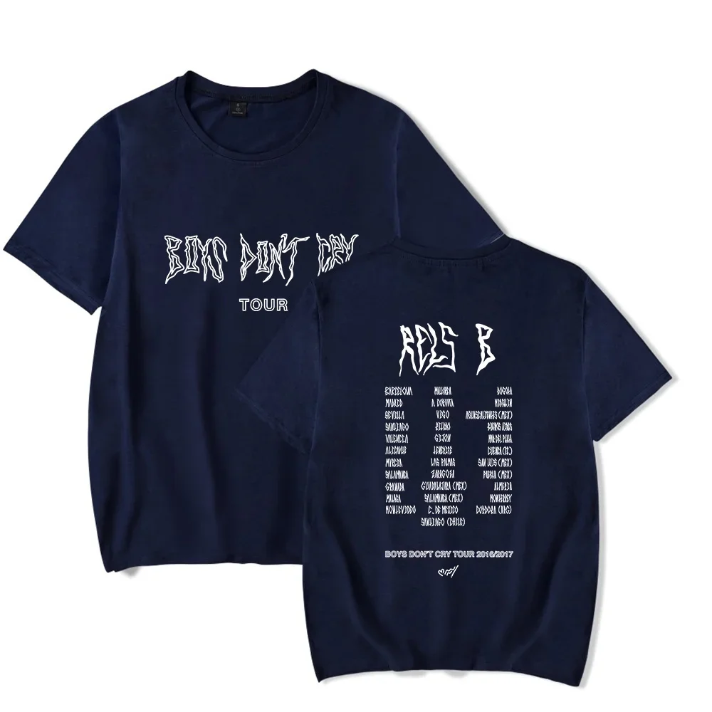Rels B Merch Boys Don't Cry Tour T-Shirt Unisex Trend Casual Kurzarm Top