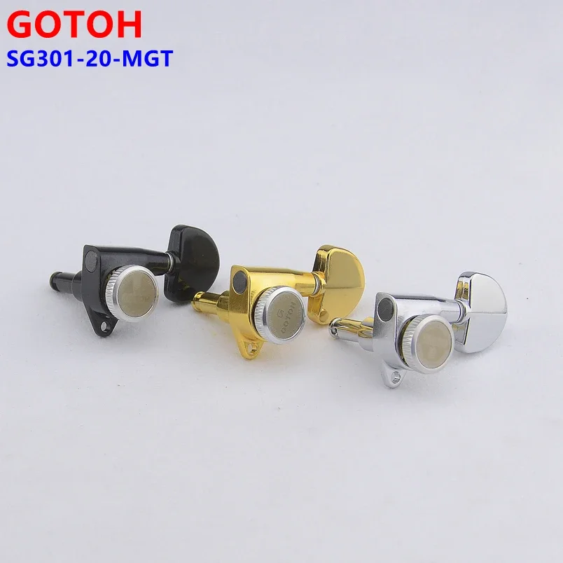 

1 Set Genuine Original L3+R3 GOTOH SG301-20-MGT Guitar Locking Machine Heads Tuners MADE IN JAPAN