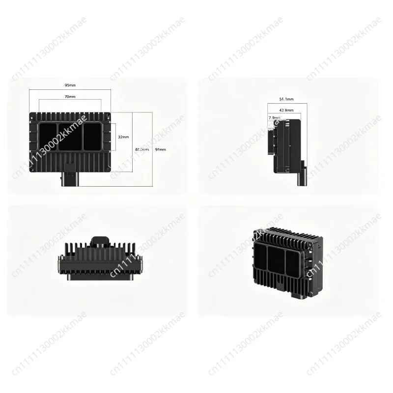 E1R vehicle grade ranging 75 meters robot lidar sensor pure solid-state digital 3D laser radar