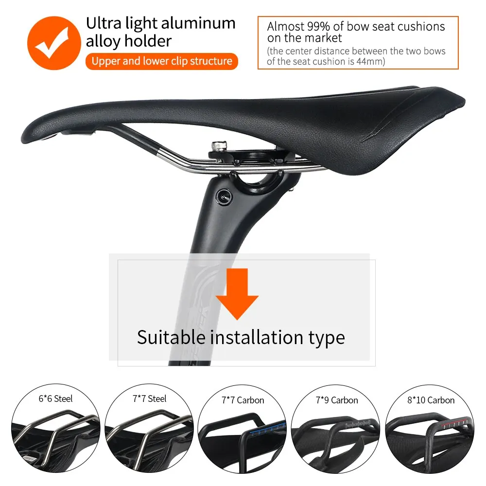 TOSEEK Carbon Seatpost 27.2 31.6mm Length 400mm Matte Black MTB Road Bike Seat Post Seat Tube Bicycle Parts MTB Carbon Canoe