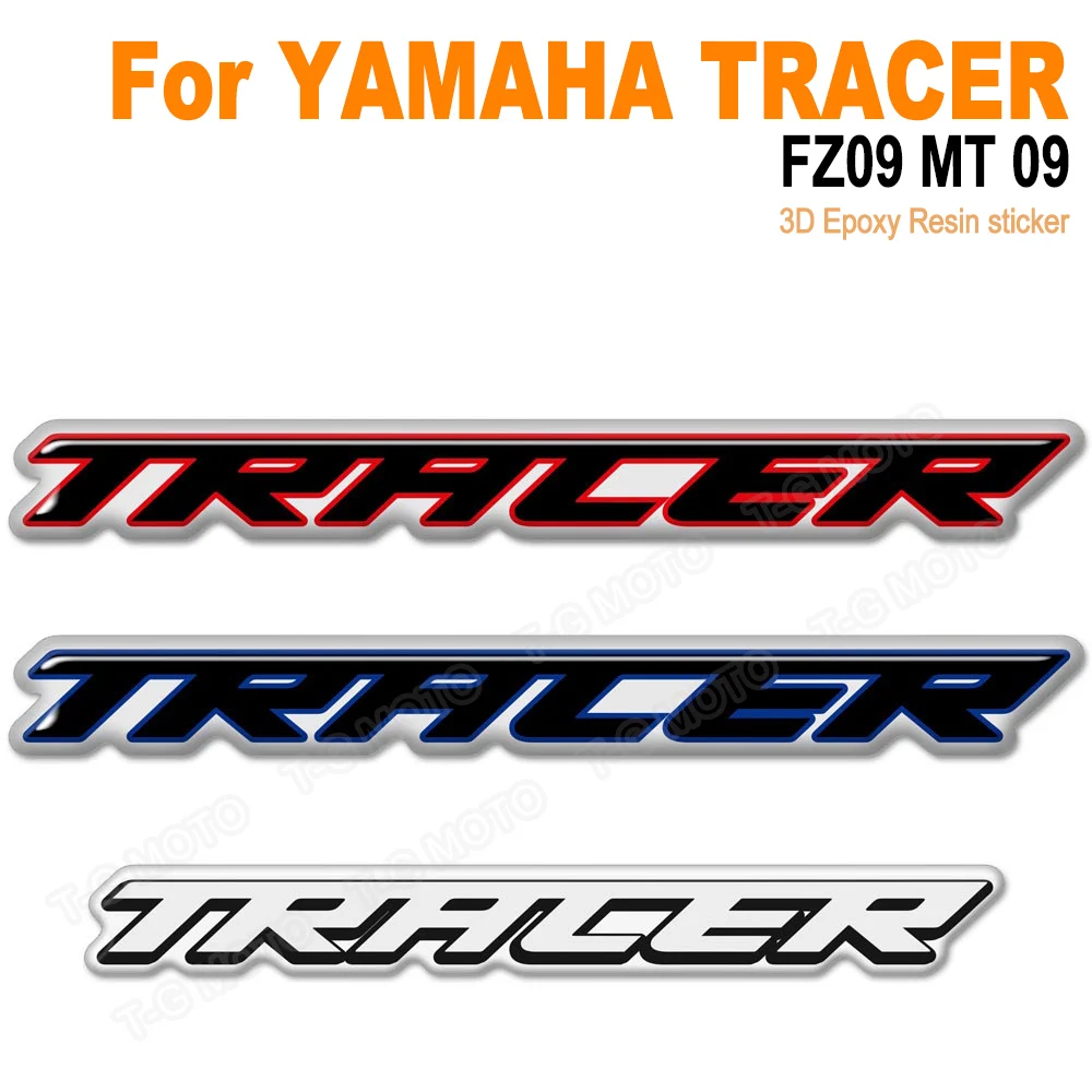 

3D гелевая наклейка для YAMAHA TRACER FZ09 MT 09 MT09 MT-09, наклейка на лобовое стекло мотоцикла, эмблема, наклейки на корпус