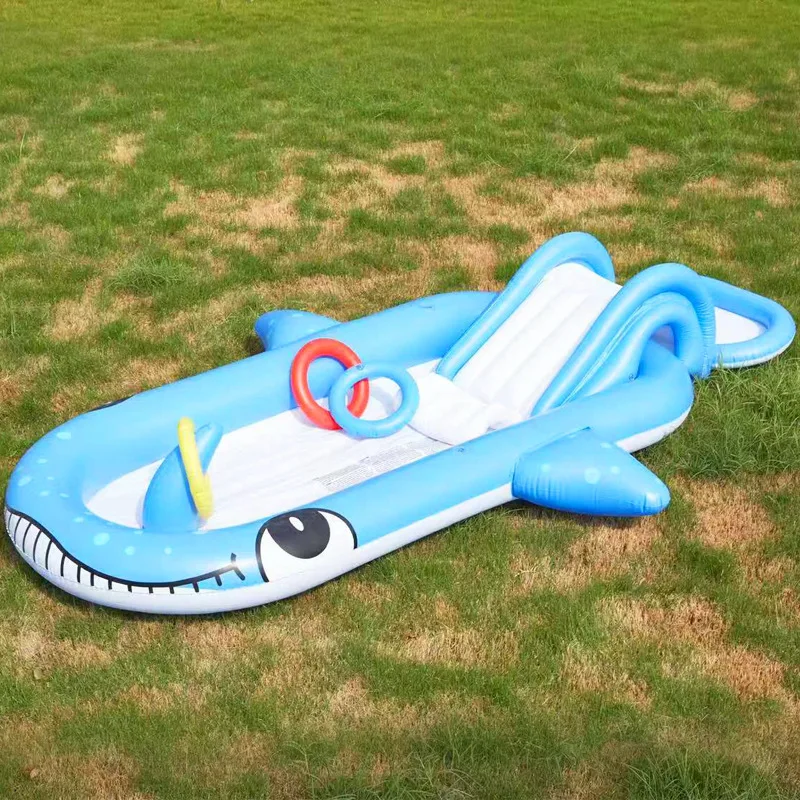 Children's Inflatable Swimming Pool Thickened with Slide Baby Infant Home Ocean Ball Pool Spray Children's Play Pool