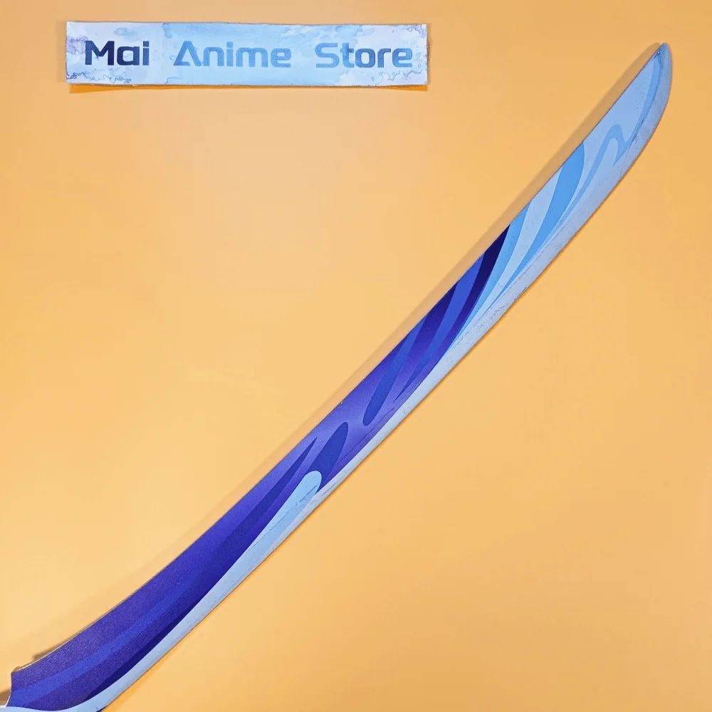 39in genshin impacto katana sabre original espada de madeira tamanho real japonês katana anime cosplay prop faca ninja brinquedo afiado presente