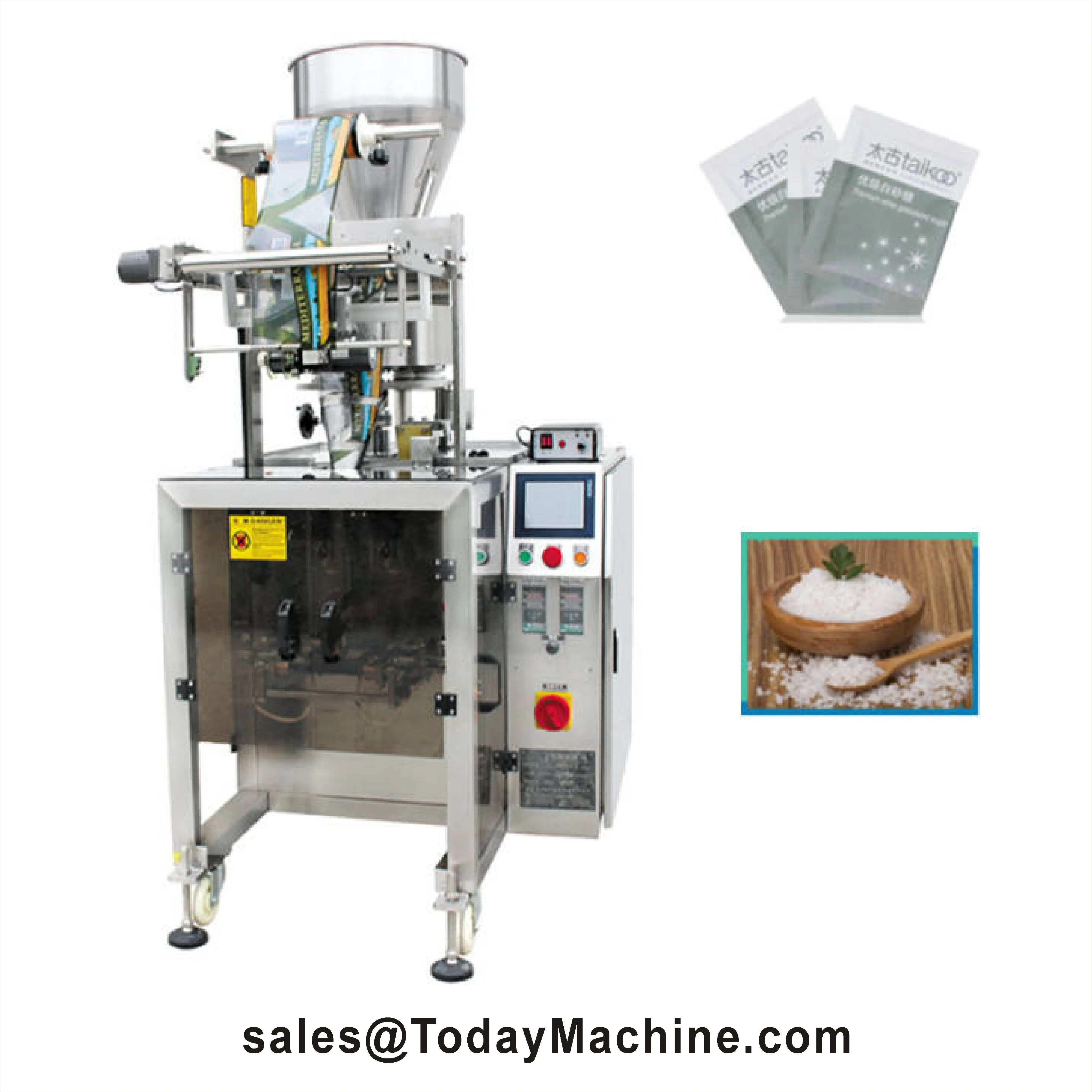 Multi Material Sealing Film Packaging Machine Fully Automatic Chili powder Quantitative Packaging Machine