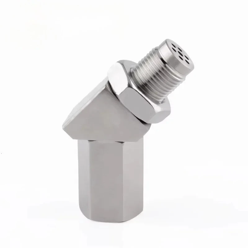 

Universal Stainless Steel 135 Degree Real Mini O2 Oxygen Sensor Sockets Catalytic Converter Connector