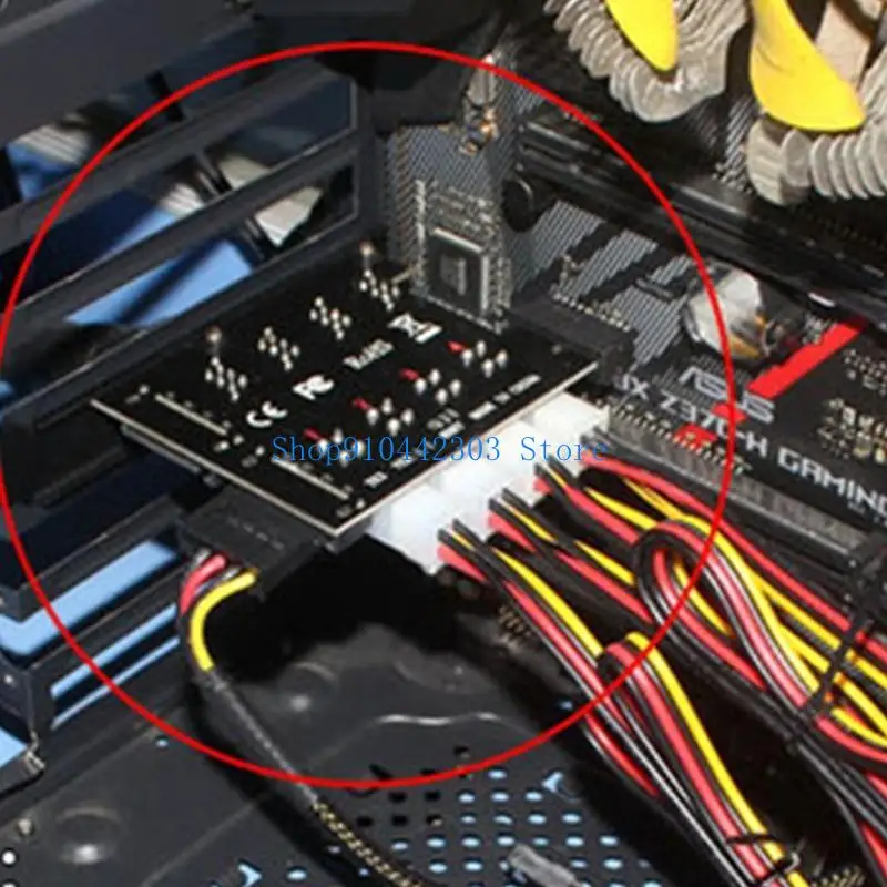 

L4MD Профессиональный компьютерный хост PCI Слот для карт расширения Стойка Расширение управления питанием