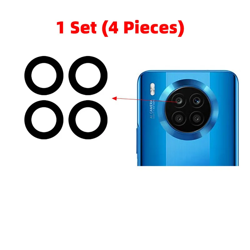 Rear Back Camera Glass Cover Lens For Huawei Nova 8i Main Camera Glass Cover Smartphone Repair Parts