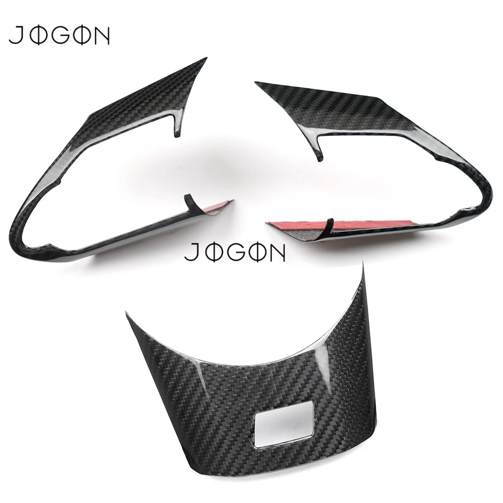 3Pcs For Toyota Corolla GR 2023-2025 Carbon Fiber Car Interior Steering Wheel Button Strip & Lower Panel Cover Trim Accessories view 5