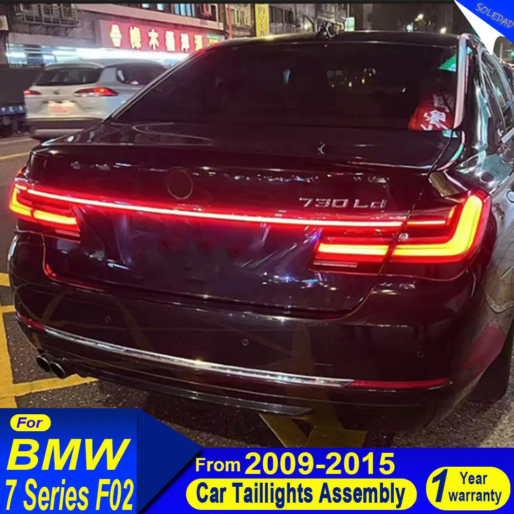 

Car Full LED Tail lights For BMW 7 Series F02 2009-2015 F01 F02 Upgraded To G12 Style Taillights Plug And Play Car Accessories