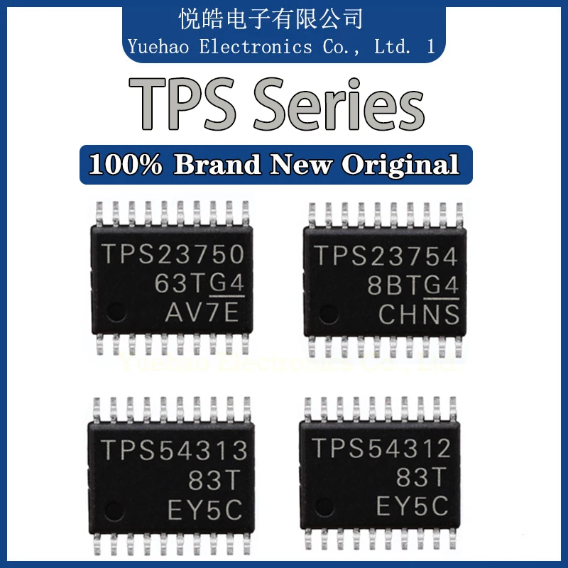 5PCS New Original  TPS23750PWPR TPS23754PWPR TPS23756PWPR TPS54310PWPR TPS54312PWPR TPS54313PWPR TPS54314PWPR IC MCU HTSSOP-20