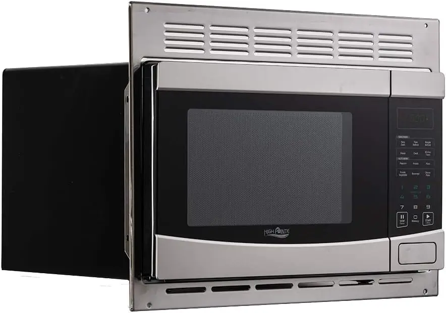 1.0 Cu. ft Stainless Steel Microwave w/Trim Kit | High Pointe Direct Replacement | EM925AQR