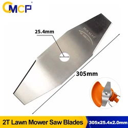 1pc 305x25.4x2.0 Cutting Disc Lawn Mower Accessories 2T Brush Cutter Blade Grass Trimmer Knife Garden Tool Parts