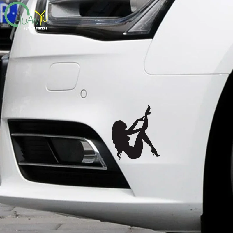 Personalized Sexy Beauty Scratch Cover Car Sticker Waterproof Vinyl Auto Body Decor Decal