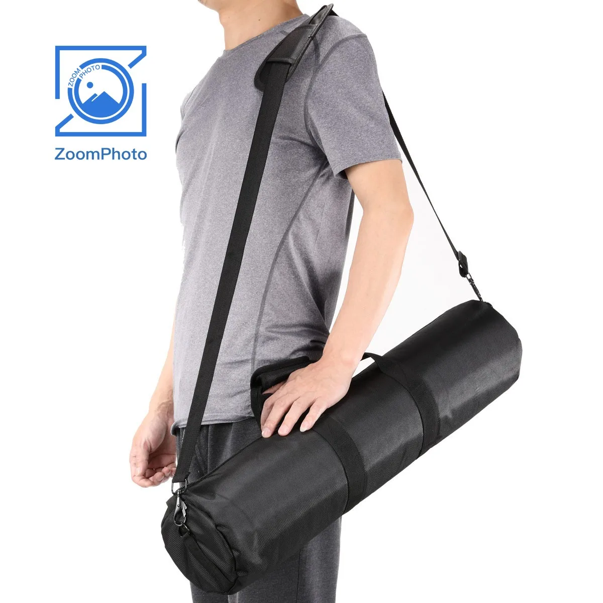 50CM/19.7" 55CM 60CM 65CM 70CMThickened Tripod Bag Light Stand Bag Ideal Photography Storage Solution w/ Shoulder Strap