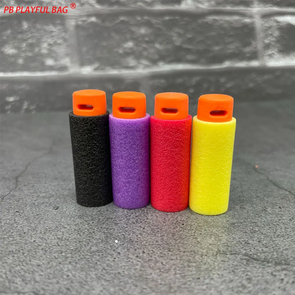 3.7CM MK Short Soft Bullet EVA Toy Gun Ammo Safety Foam Hard Sponge Body Bullets Accessory QJ105