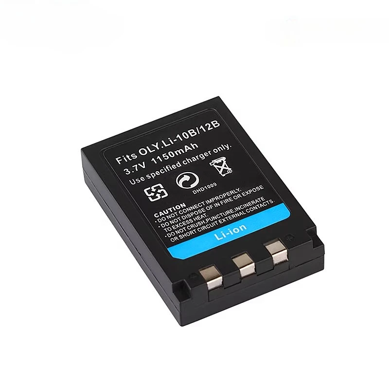 3,7 V 1150mAh Li-10B Li-12B para Olympus C-50 C-60 C-70 C-470 C-760 C-765 C-770 X-1 X-2 X-3 X-500 FE-200 IR-500 batería de cámara