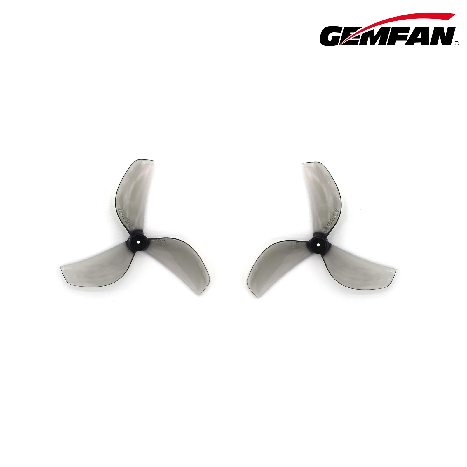 Gemfan – 4 paires d'hélices PC à 3 lames, 45mm, 1mm 1.5mm, pour Drones RC FPV Freestyle de course 1.8 pouces, pièces de bricolage