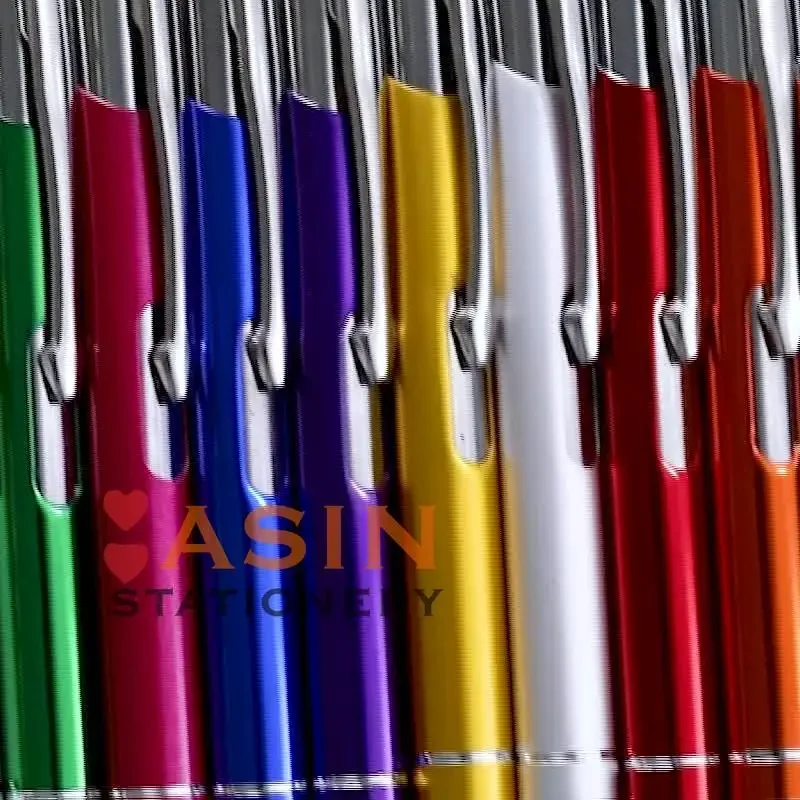 200Pcs Wholesale Custom ballpoint pen metal ball pen support print logo advertising personalized metal pen