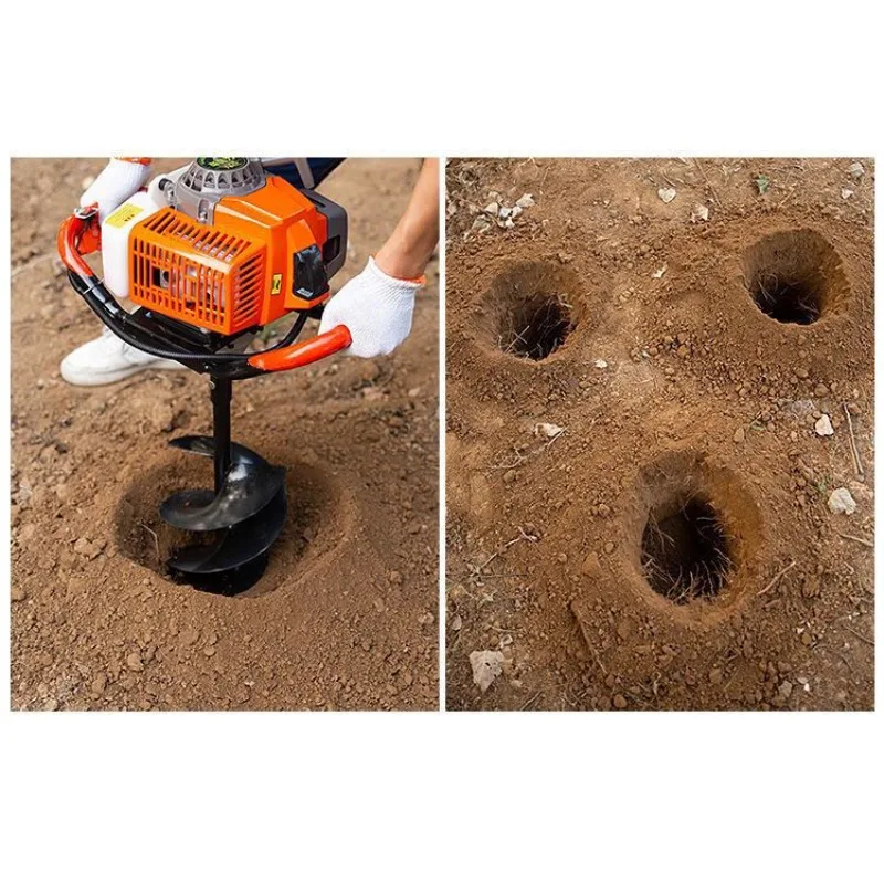 Ground drilling digging pit planting tree planting piling drilling drill bit alloy spiral universal drill bit