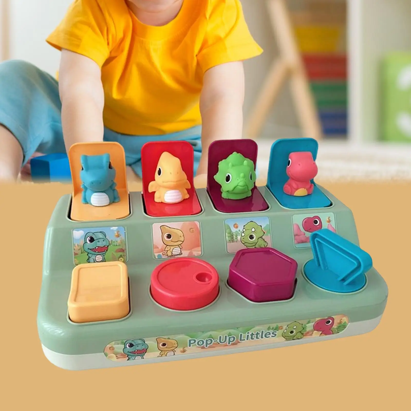 

Cute pops up Toy Toddlers Development Puzzle Game Learning Toy for Toddlers