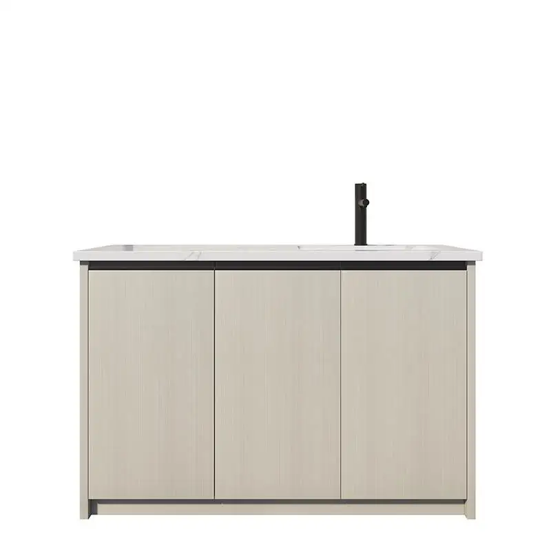 

Outdoor storage cabinet Balcony All aluminum alloy bottom hanging cabinet Sink integrated storage cabinet Furniture