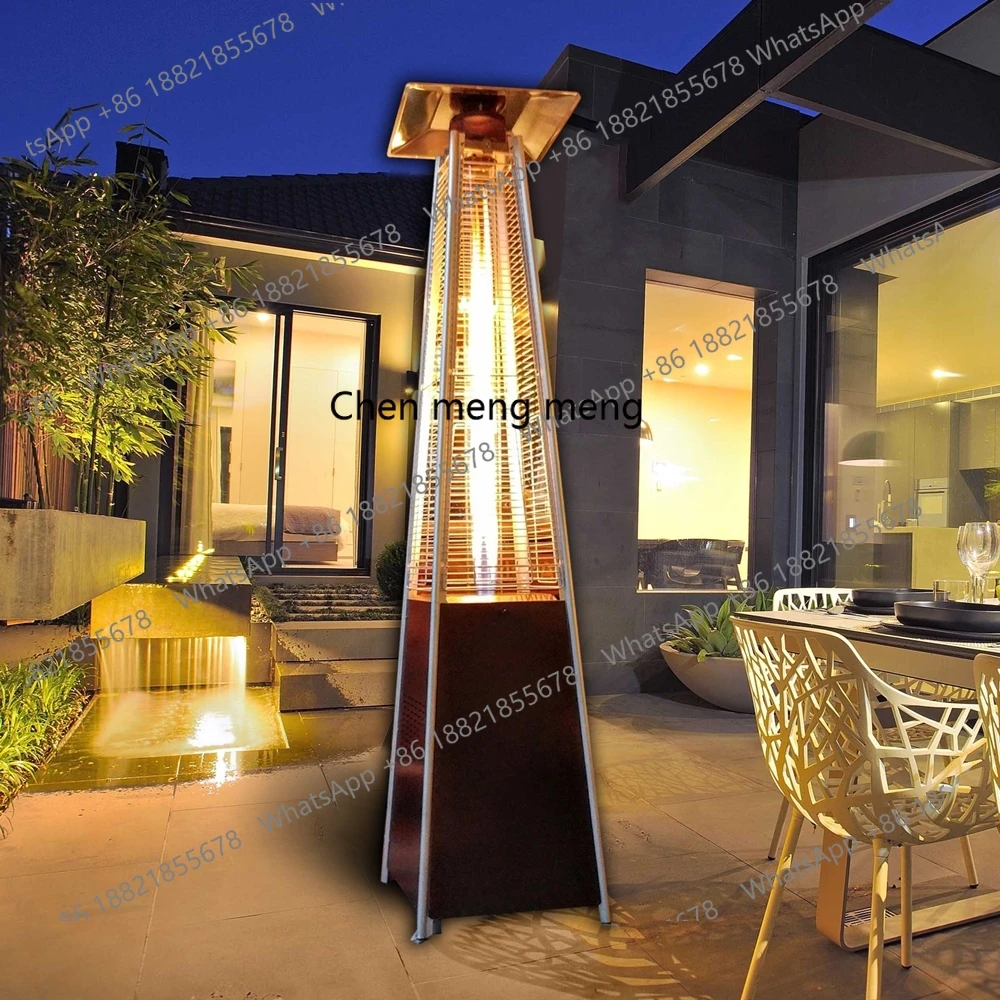 

Outdoor Heating Furnace LPG Heater Commercial Mobile Landscape Tower Quadrilateral Heating Furnace