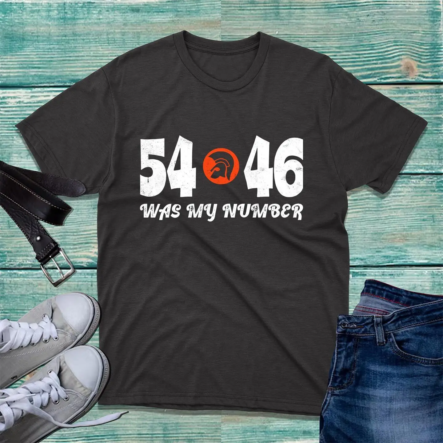 54-46 Was My Number T-Shirt Trojan Skinhead Ska Reggae Vintage Unisex Tee Top