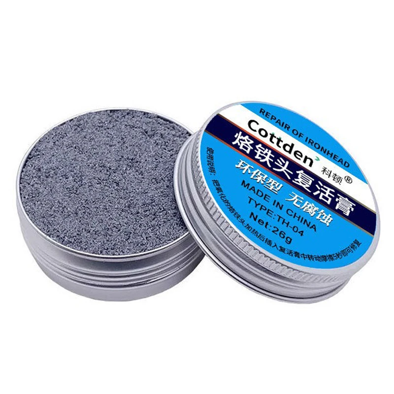 سبيكة لحام رئيس إصلاح وكيل إزالة الأكسدة تنظيف كريم المنشط 6-30 جرام محاصر الرصاص الحرة لحام الحديد تلميح الأنظف