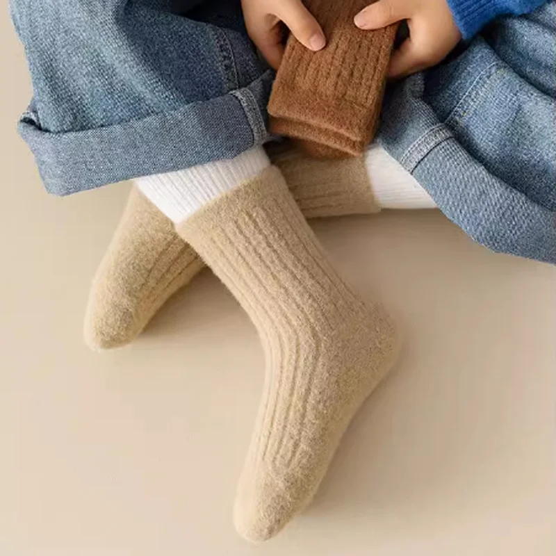 Obrázek 7: 4pair/lot nový zima hustý teplý ponožky pro děti