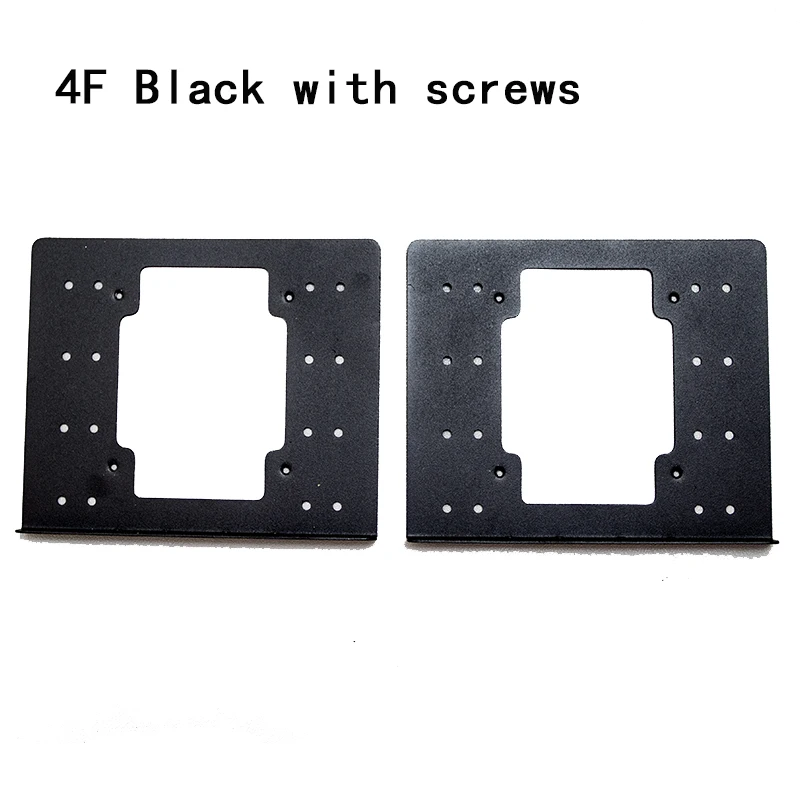 Telaio integrato staffa per disco rigido meccanico 4F disco rigido in metallo 4x3,5 ventola di espansione sovrapposta raffreddamento per custodia del PC