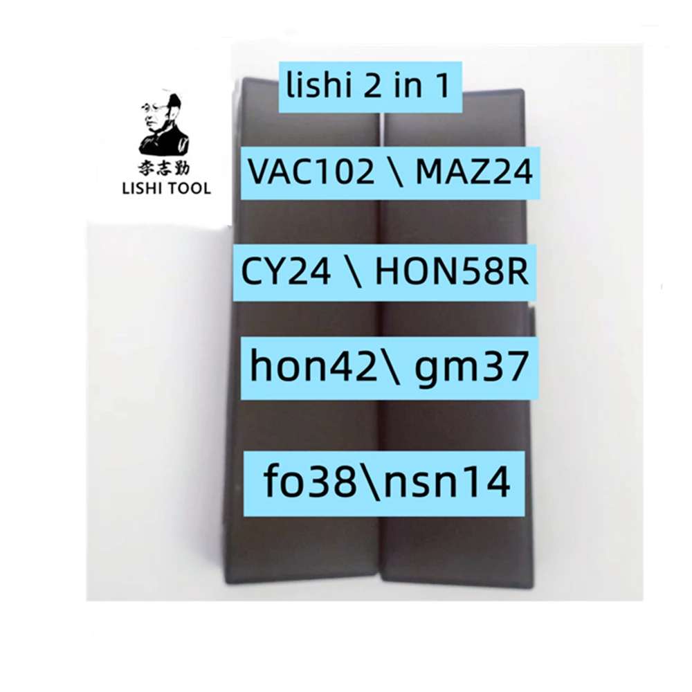 2in 1 Lishi 2 in 1 FO38 MIT8 VAC102 CY24 NSN14 GM37 GM39 HON58R lock HON70reader hy35 hy35r reader maz24 hon42 mit8 hand tools