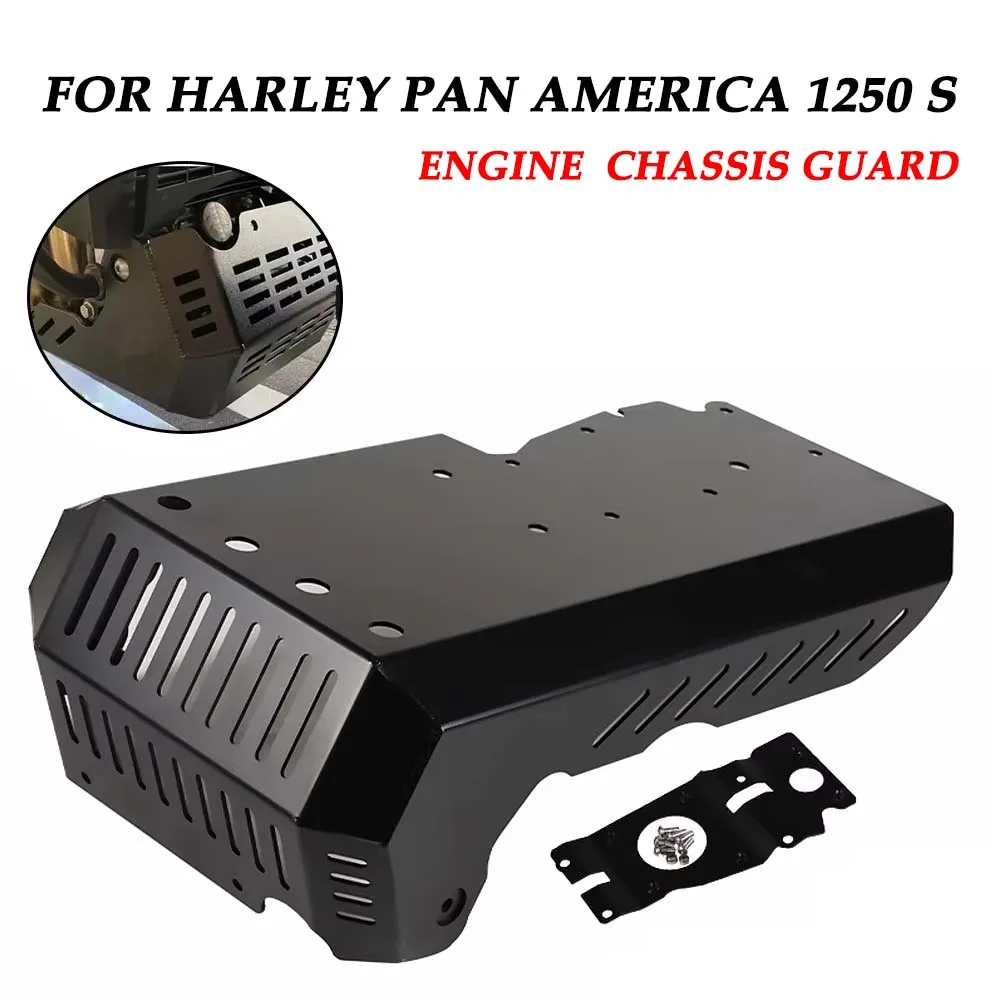 

Крышка шасси двигателя мотоцикла, защитная пластина, защита для HARLEY PAN AMERICA 1250 S 1250S PA1250 PANAMERICA 1250, аксессуары