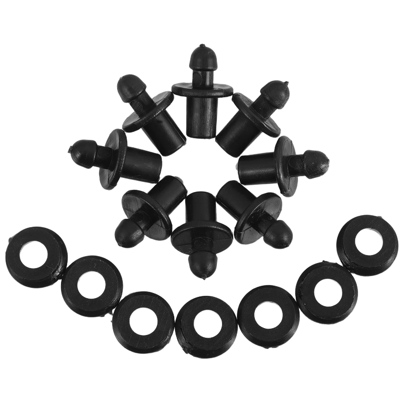 Sports Kite Accessories Assembly Parts Blank Black Plastic Craft Project Connectors