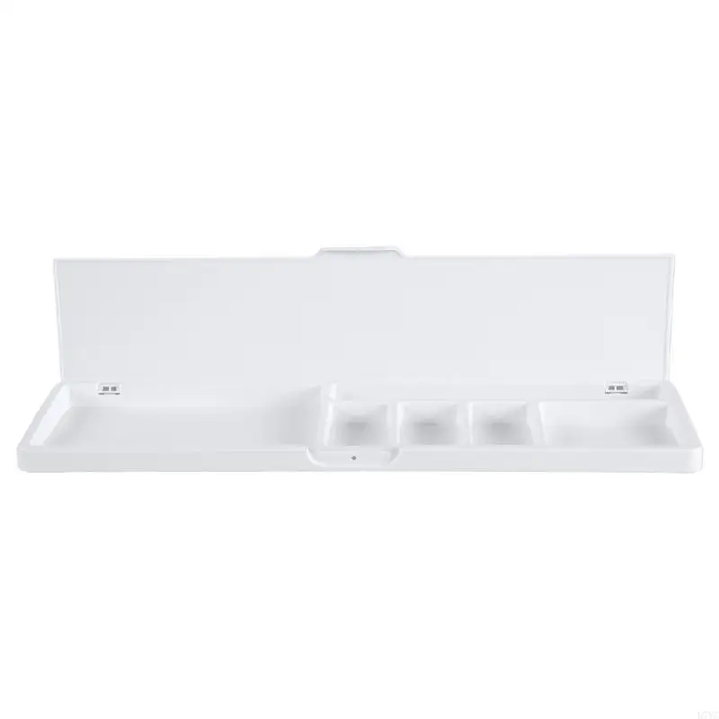 D7YC Keyboard Wrist Rest Pad Ergonomic Soft MemoryFoam Support Desktop Storage Box Easy Typing Keyboard Hand Rest