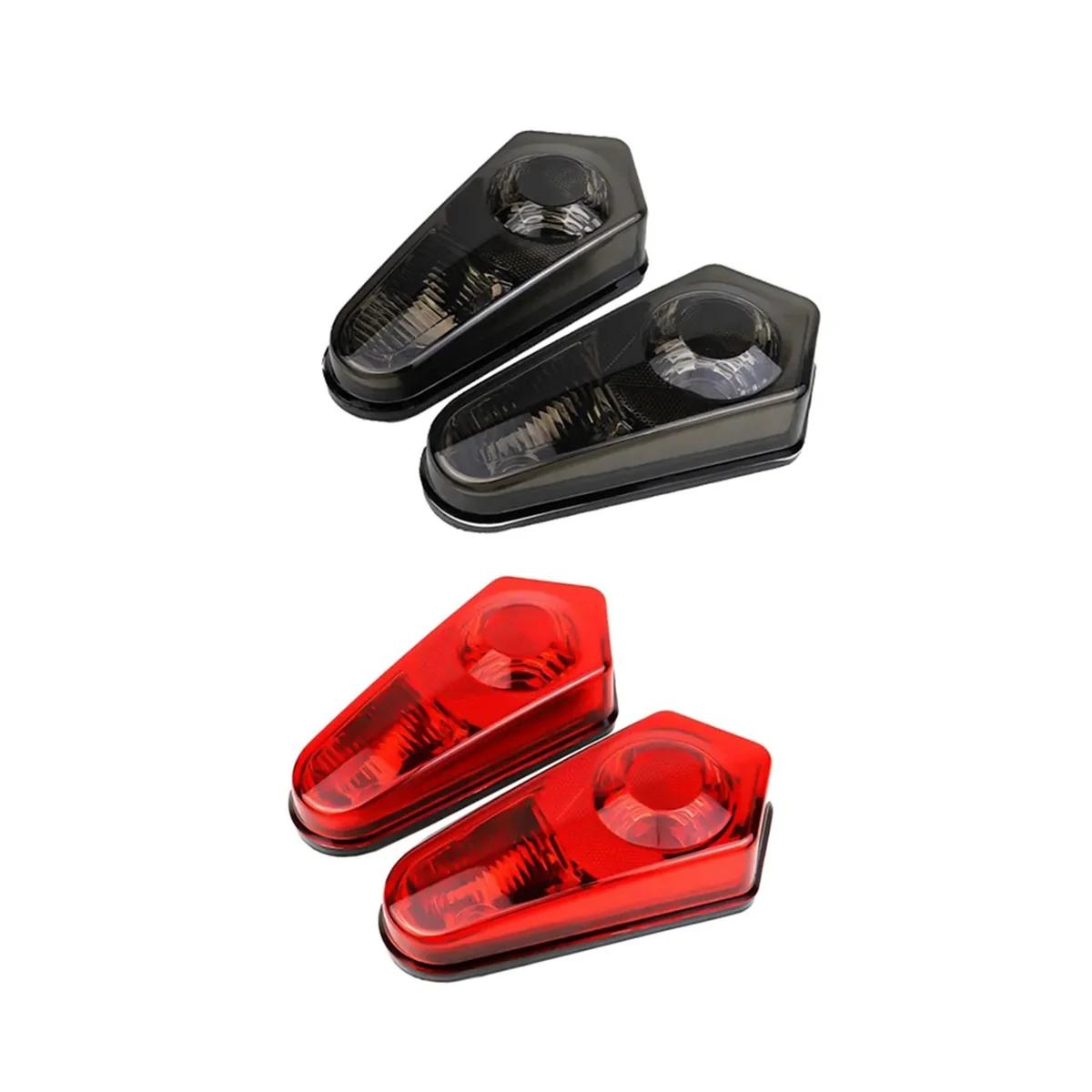 ATV LED Tail Light Housing Lens Sockets for Polaris Sportsman 500 550 850 570 1000 2009-2017 Red 2411153 2411154