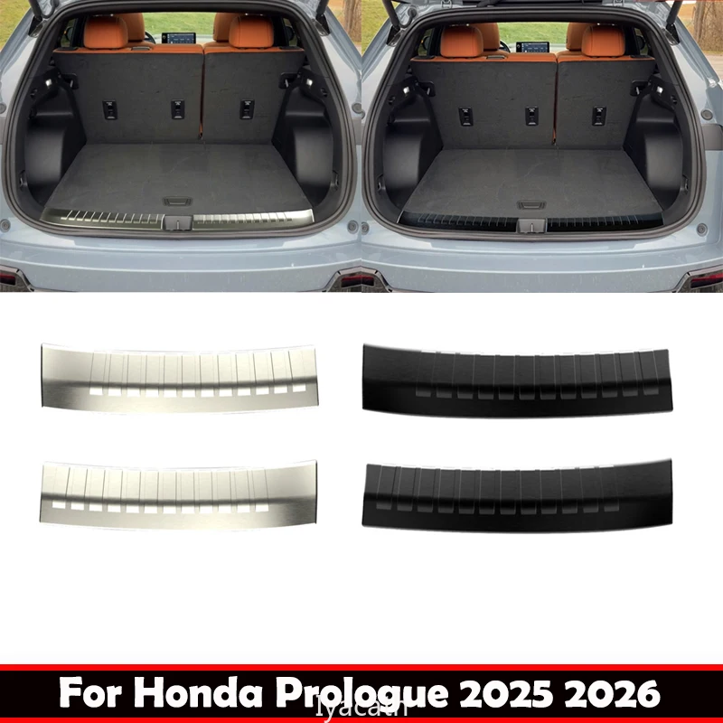 

Для Honda Prologue 2025 2026, нержавеющая сталь, встроенная внешняя защита заднего бампера, порог двери, накладка на порог багажника, аксессуары