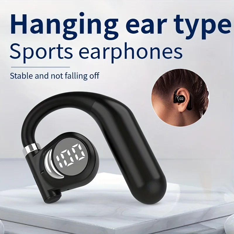 Wireless Bluetooth Headphones Air Conduction Earphones With Microphone Handsfree Noise Canceling Headset For Driving Audifonos
