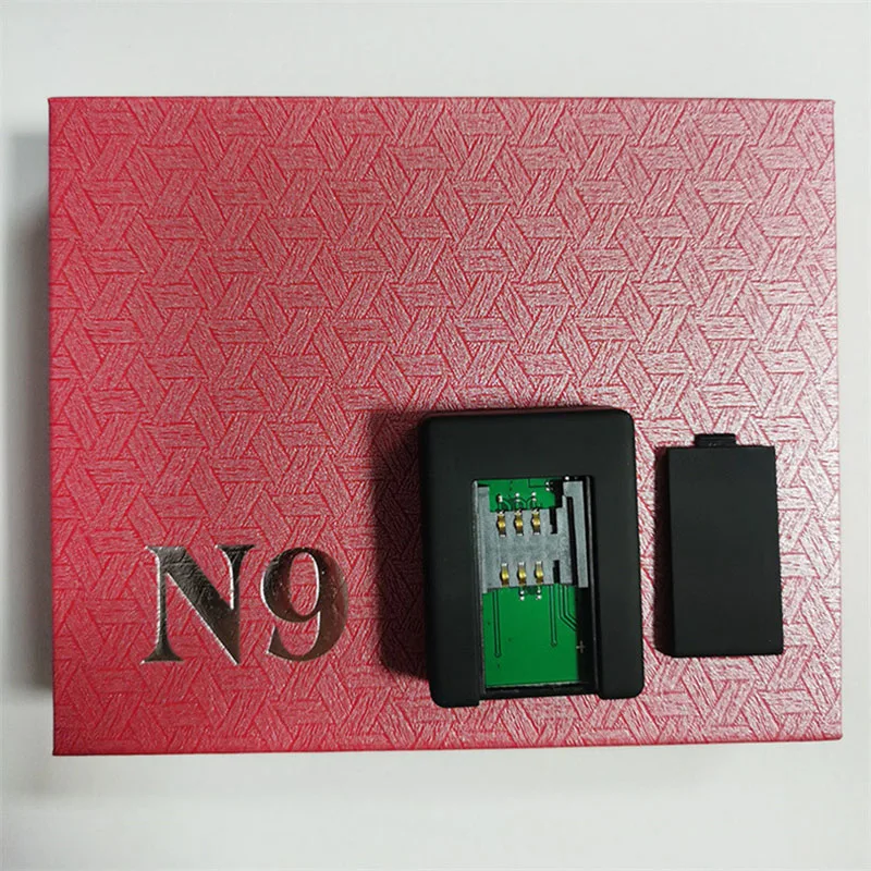 N9 2G GSM Mini Tracking Device Personal GPS Tracker Surveillance Tool Anti-theft Anti-lost 12 Days Standby Built in Two MIC