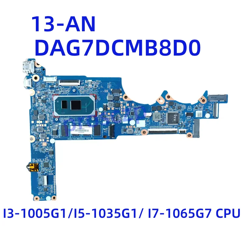 

Материнская плата для ноутбука HP Pavilion 13-AN TPN-Q214 DAG7DCMB8D0 G7DC с процессором I3 I5 I7, оперативная память 8 ГБ L68367-601 L68368-601