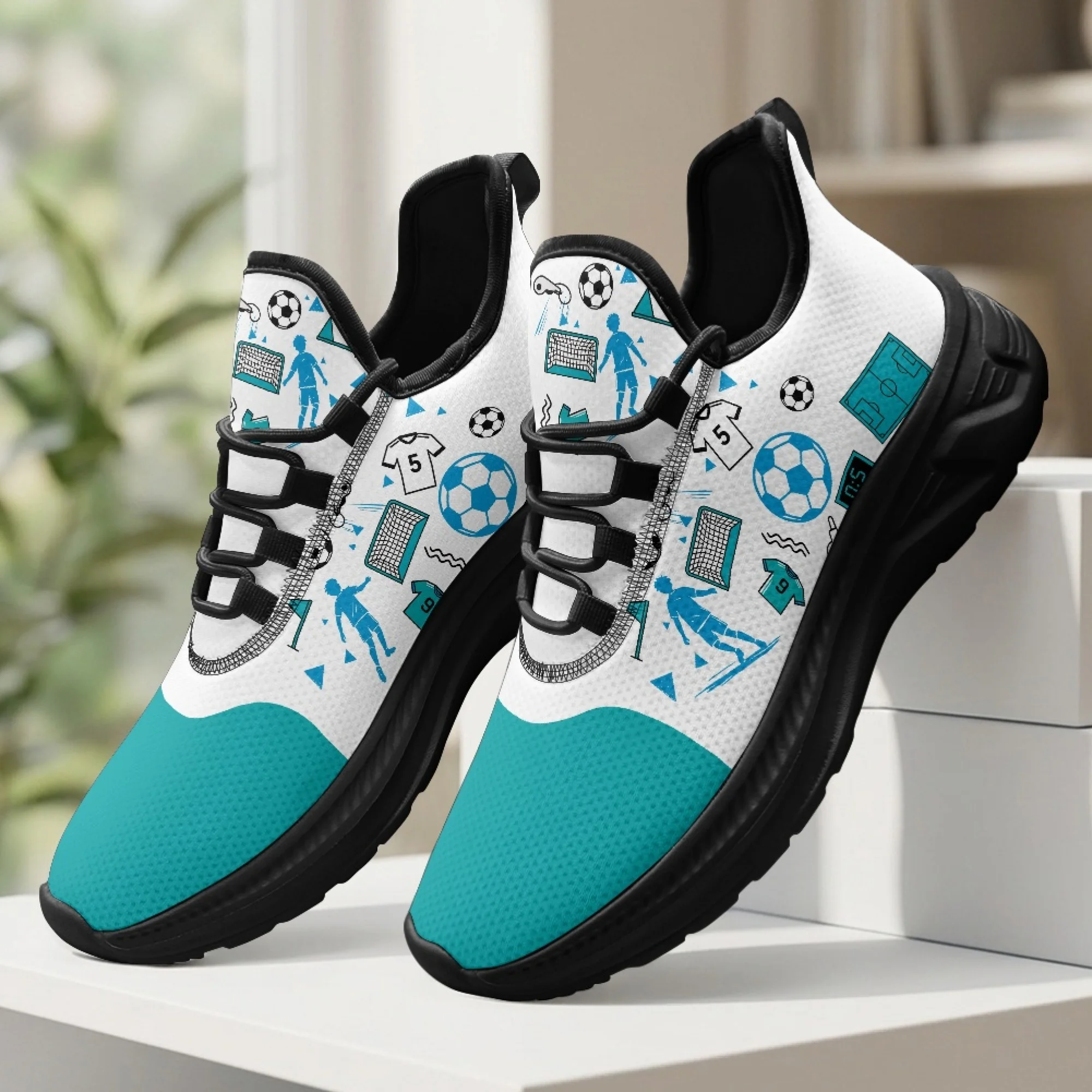 

XIXIRIMIDO Womens Walking Shoes Breathable Soccer Football Sneakers Mens Gym Sports Casual Fashion Shoes Trainers Shoes 35-48
