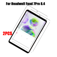 2PCS HD Tablet Tempered Glass Film For Headwolf Fpad 7 Pro 8.4inch 9H Screen Protector Films