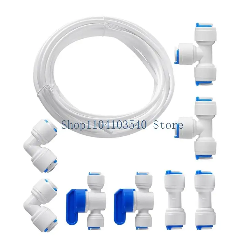 02DC Water Purification Fittings Assembly for Fridges and Ice Makers Easy to Install