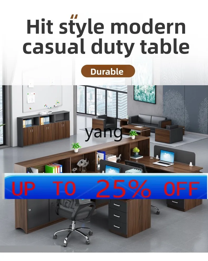 

Ltt simple modern 4-person staff seat office staff card seat 6 screen partition