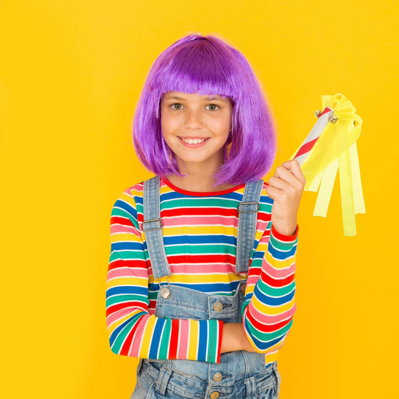 

4 шт., палочки с помпоном для черлидинга, прочные палочки из ПВХ яркого цвета, громовые палочки для вечеринок, гонок, шумогенератор, палочки с помпоном для черлидинга