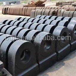 impact crusher high manganese steel hammer head for stone crusher wear parts