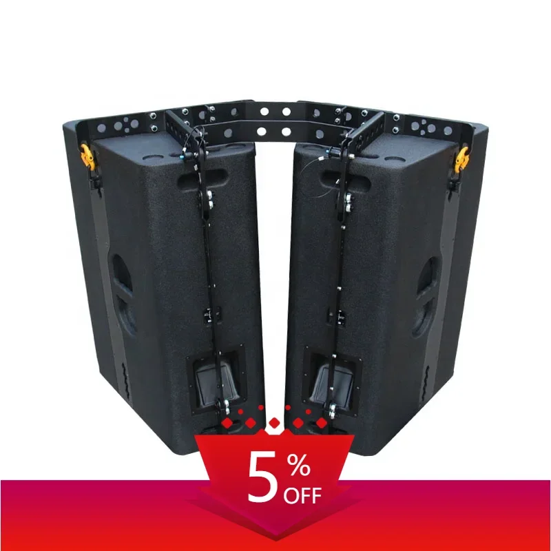 

T24N Professional Audio 2-Way Lightweight Speaker Dual 12-Inch Sound For Video & Lighting
