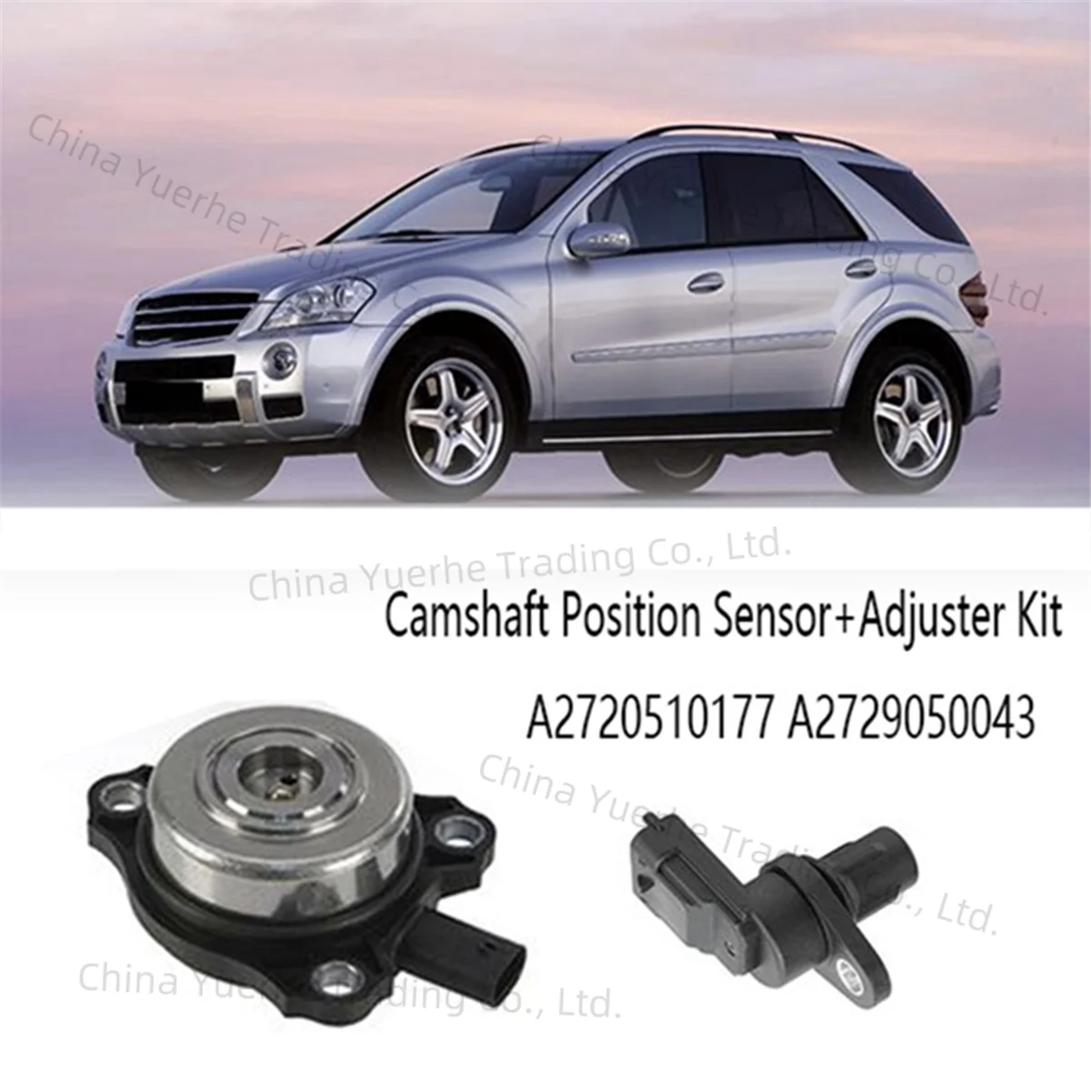 

Датчик положения распределительного вала + комплект регулятора для Mercedes-Benz E550 R350 ML350 GLK350 W203 W204 W211 W212 C219 2720510177