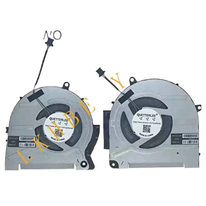 New Laptop CPU   GPU Cooling Fan for Envy 17-CH 17X 17M-CH 17-CH0008CA 17-CH0010CA 17T-CH 17T-CH000 TPN-W148 Series Fan €€